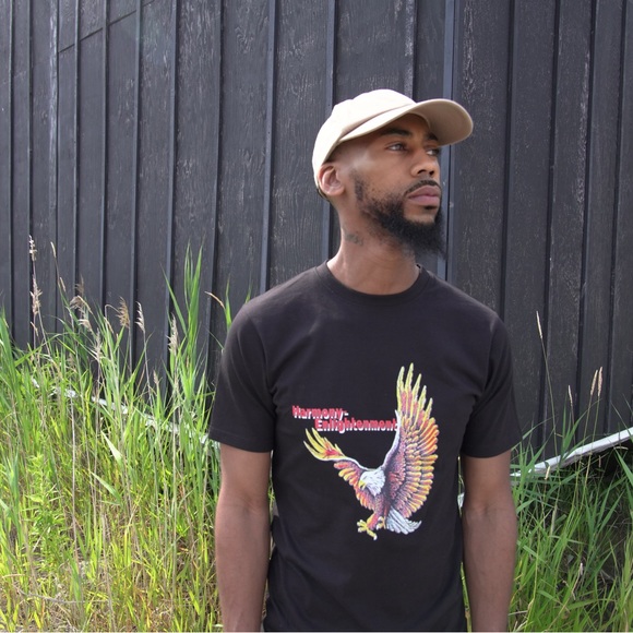 HARMONY ENLIGHTENMENT SHIRT (BLACK) - Picture 4 of 4